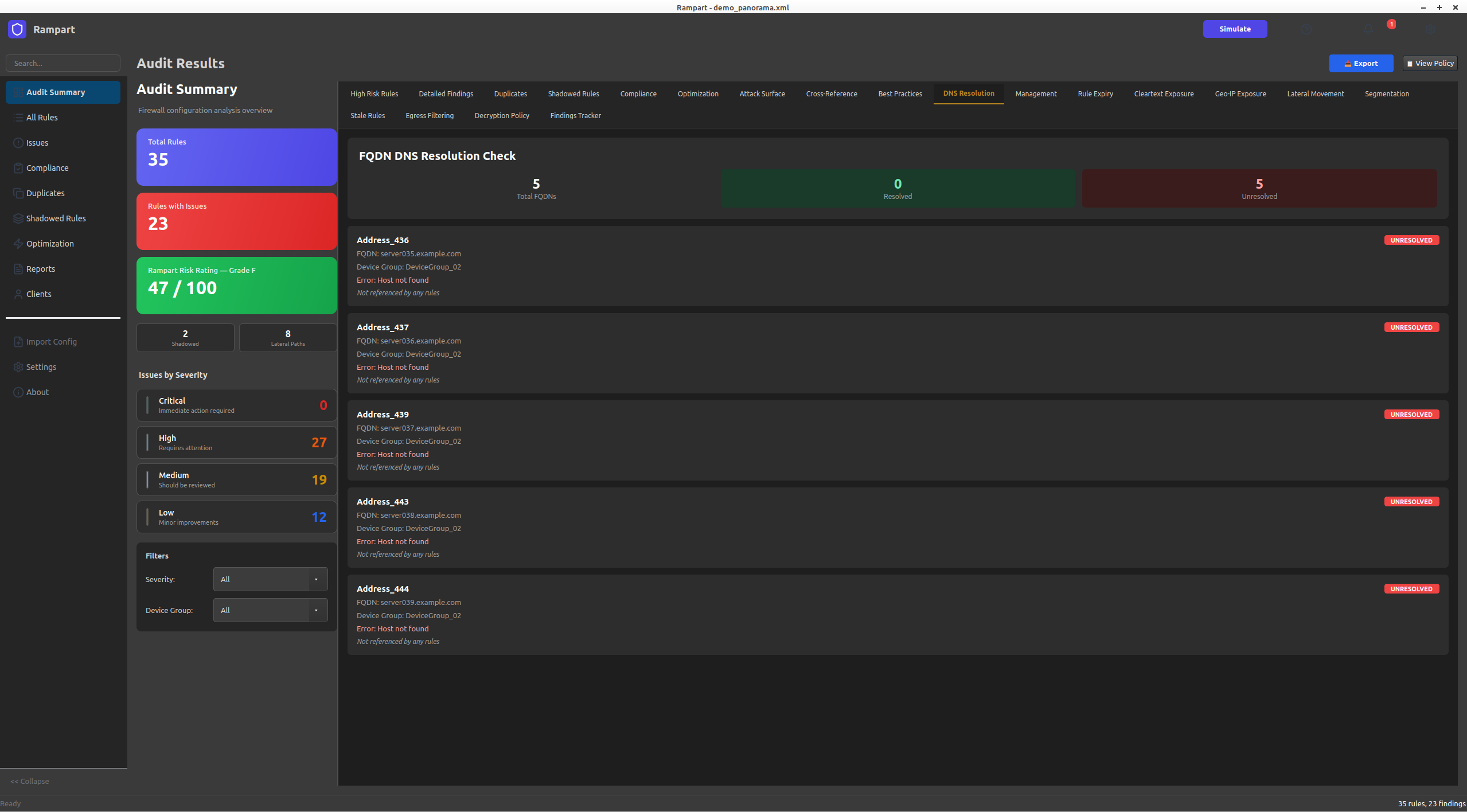 DNS Resolution Check